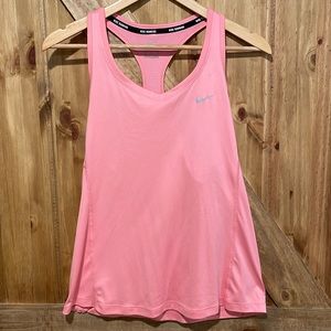 Coral Nike Running Tank M